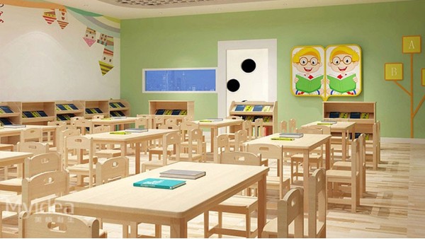 幼兒園輔導班早教培訓桌椅