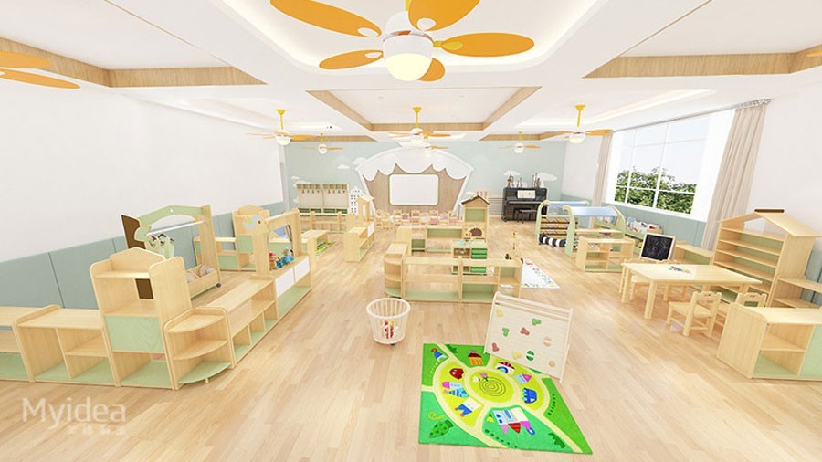幼兒園輔導班早教培訓桌椅
