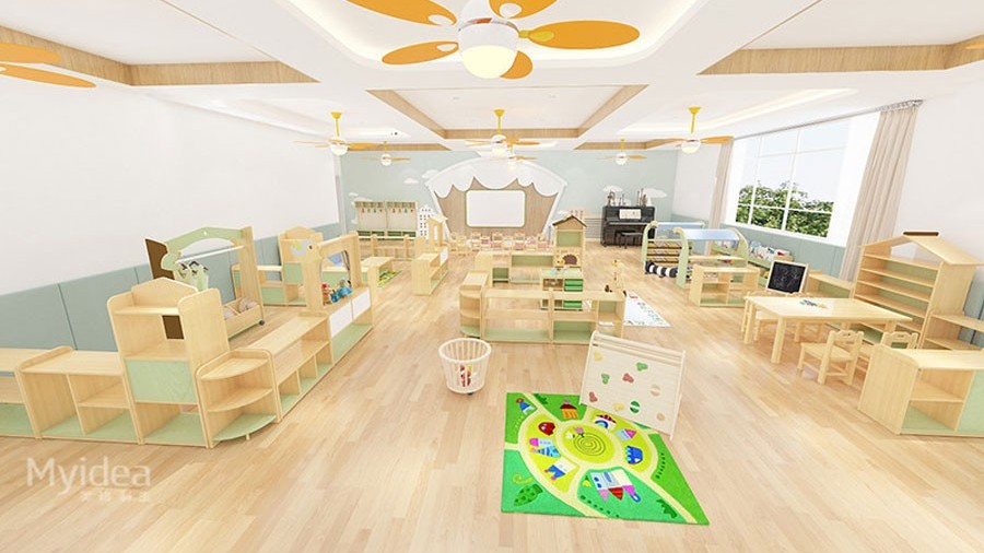 幼兒園早教輔導班培訓桌椅